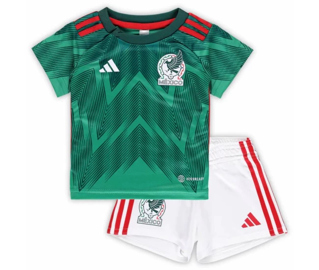 Mexico Home Soccer Kids Kit 2022-23