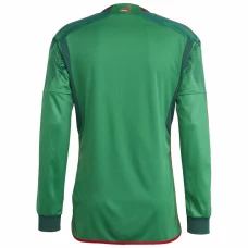 Mexico Home Long Sleeve Soccer Jersey 2022-23