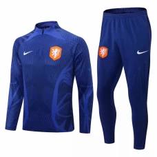 Netherlands Blue Training Technical Soccer Tracksuit 2022-23