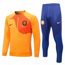 Netherlands Orange Training Presentation Soccer Tracksuit 2022-23