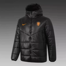 Netherlands Training Winter Jacket Black 2020 2021
