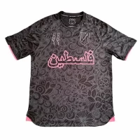 FC Palestine X Farrah Azam Mens Collab Black Jersey 2024-25