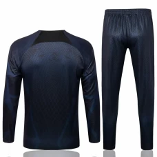 Portugal National Team Mens Black Training Presentation Soccer Tracksuit 2022-23