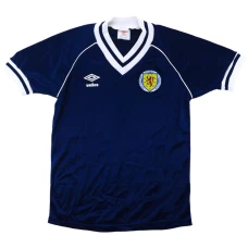 Scotland Home Soccer Jersey 1982-85