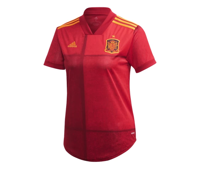 Spain Home Soccer Jersey 2020 2021 - Women