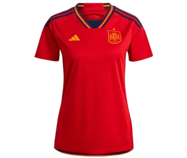 Spain Home Soccer Jersey Women 2022-23