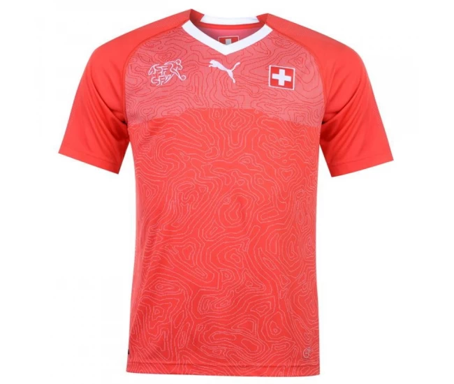 Switzerland 2018 Home Soccer Jersey