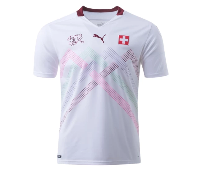Switzerland Euro 2020 Away Soccer Jersey