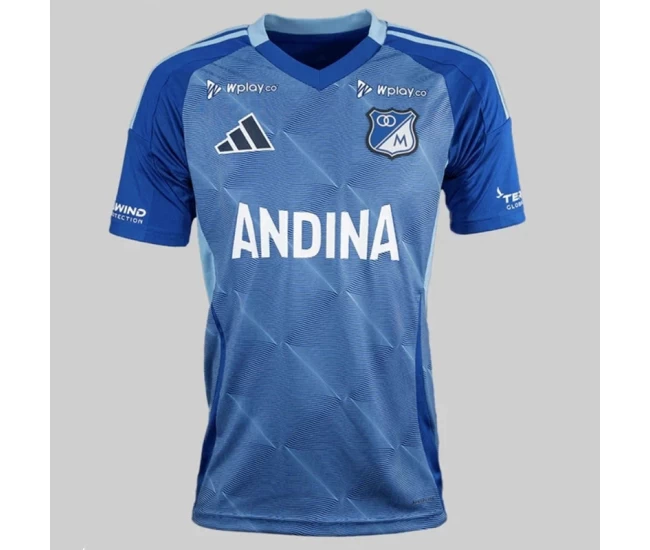Millonarios FC Mens Home Soccer Jersey 2025-26
